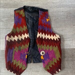 Colorful Zigzag Matt Cameron Vest